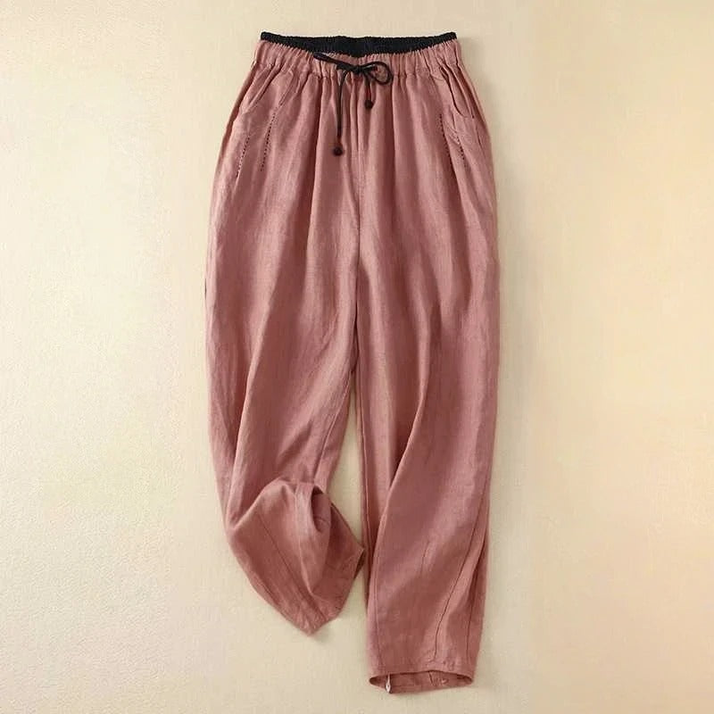 Women's Relaxed Summer Pants-MODAUTLET