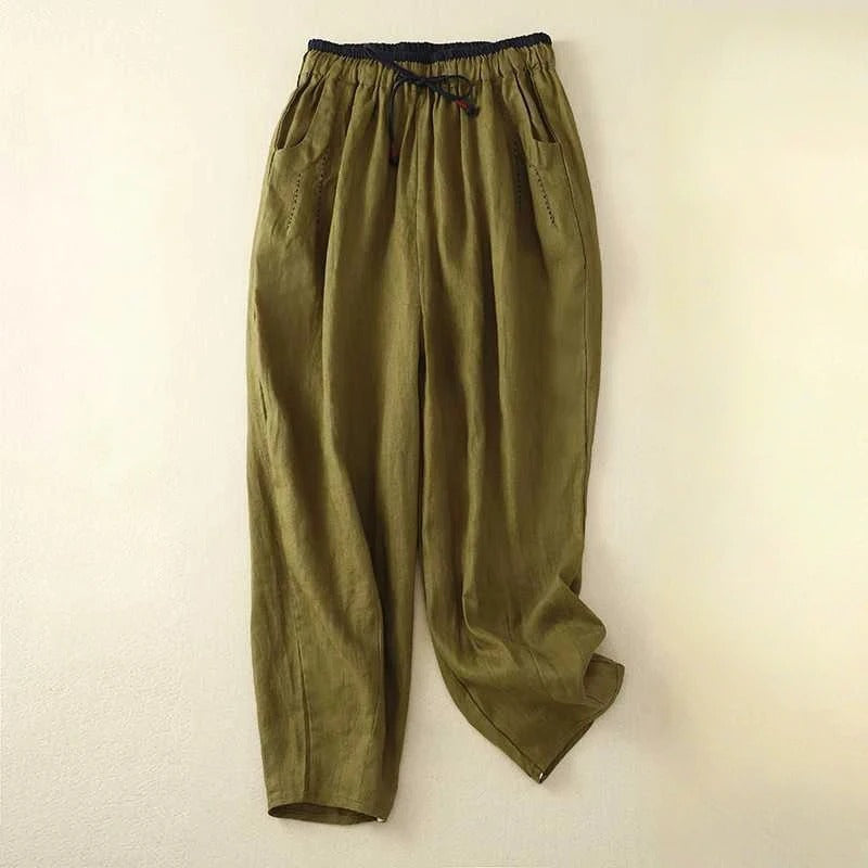 Women's Relaxed Summer Pants-MODAUTLET