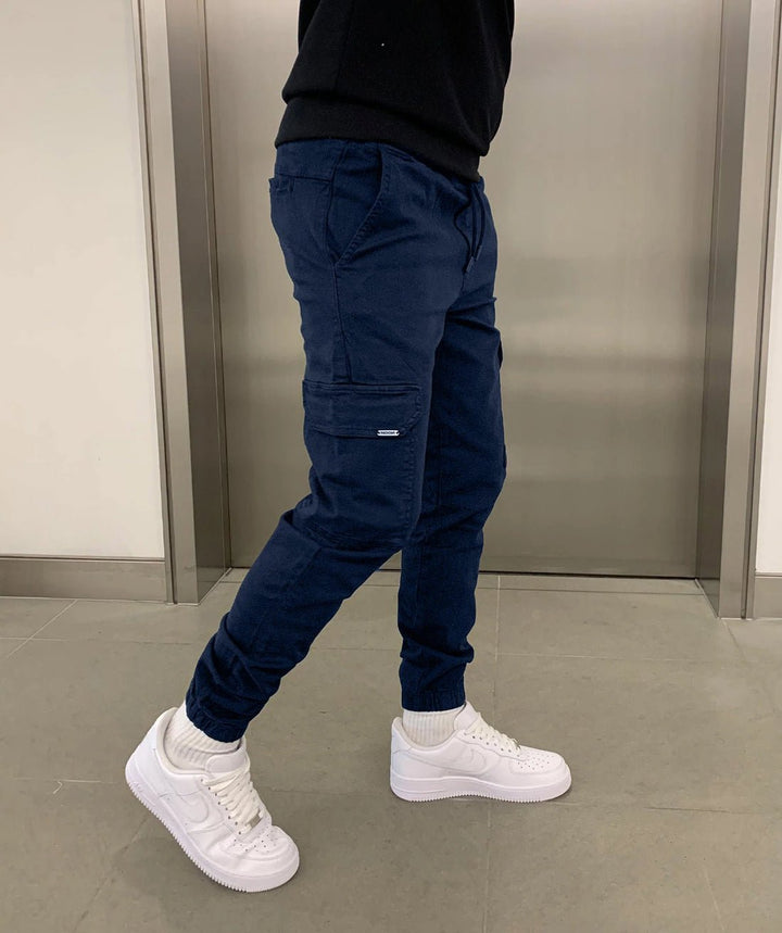 Men's Comfortable Cargo Joggers for Everyday Wear-MODAUTLET