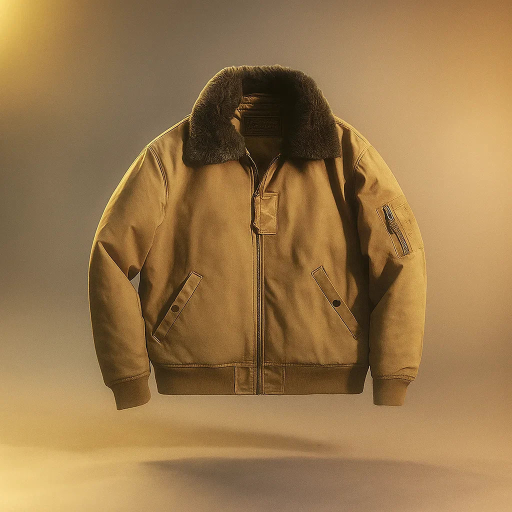 Men's Aviator Jacket – Stylish and Durable Outerwear Brown