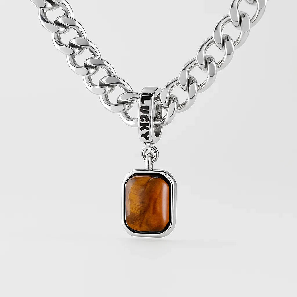 Elegant Gemstone Necklace for Timeless Style Orange