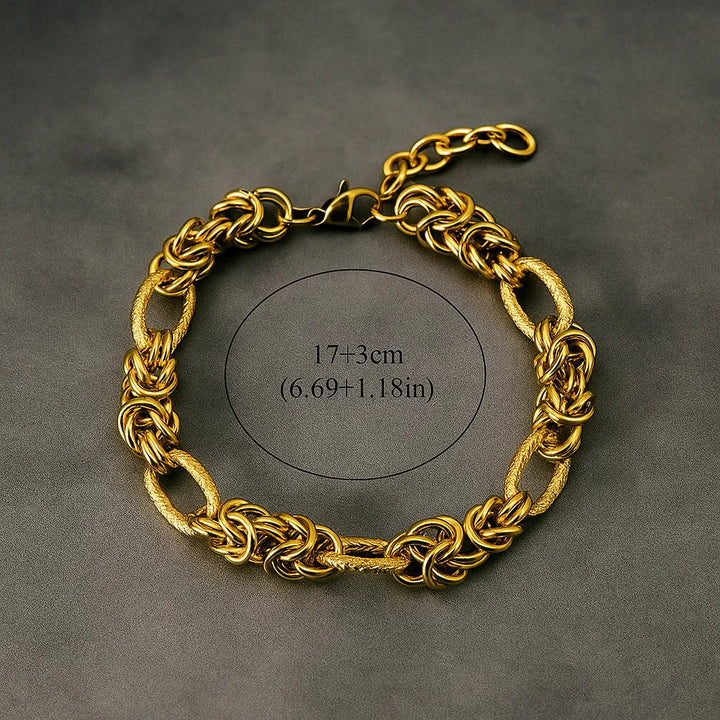 Elegant Gold Bracelet for Timeless Style-MODAUTLET