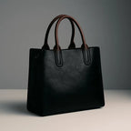 Premium Leather Handbag Black
