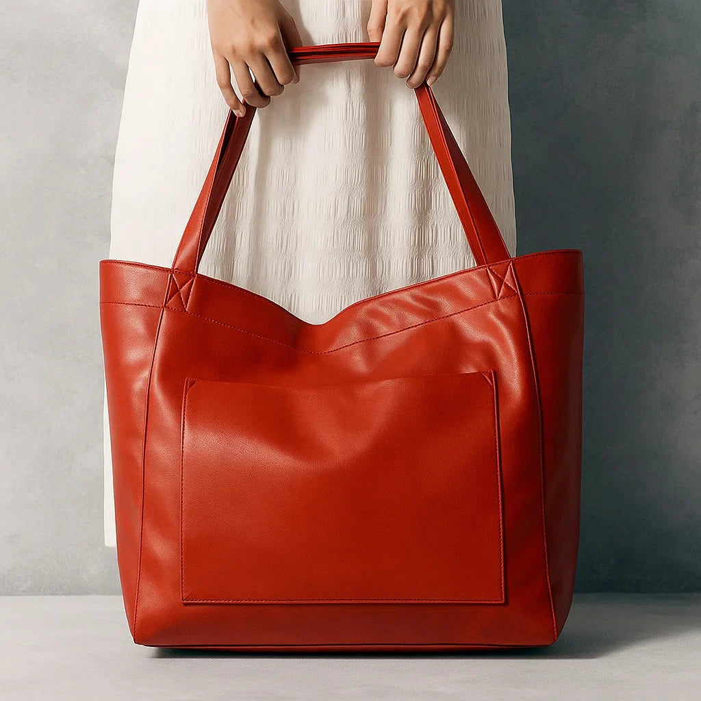 Stylish Corso Tote Bag for Everyday Use Red