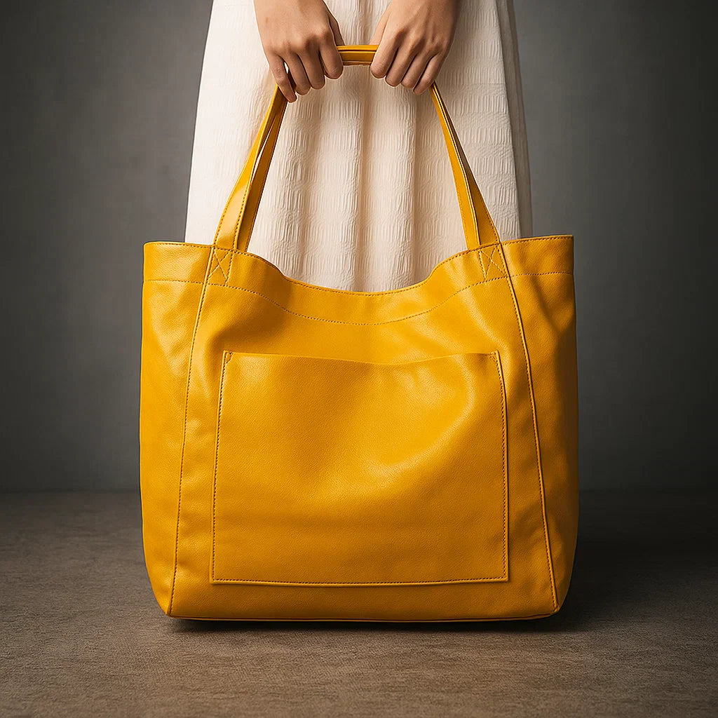 Stylish Corso Tote Bag for Everyday Use Yellow