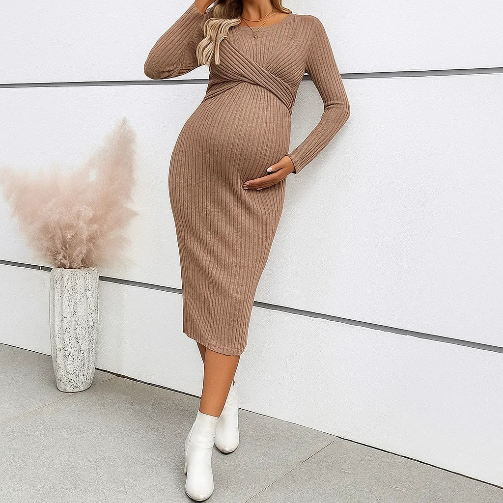 Women's Maternita Dress - Elegant and Comfortable Maternity Wear