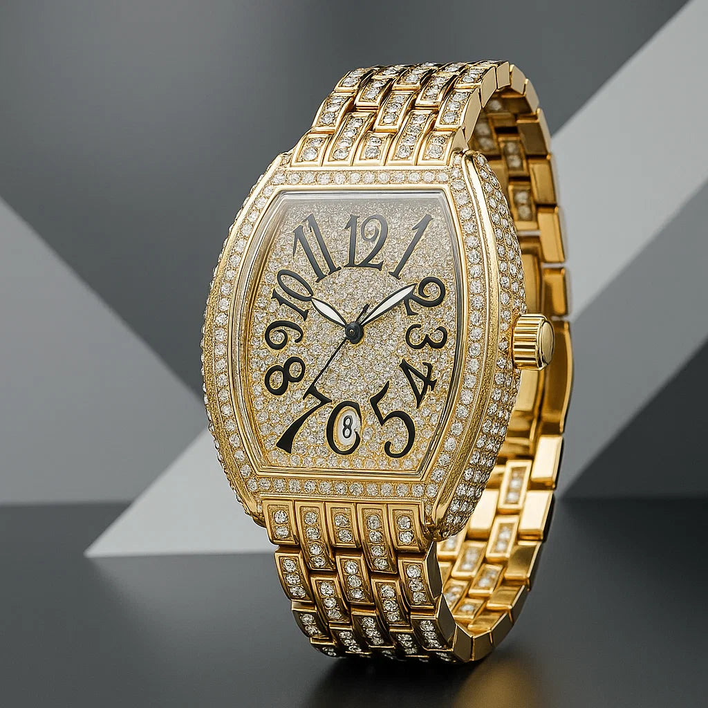 Elegant Verona Timepiece Gold