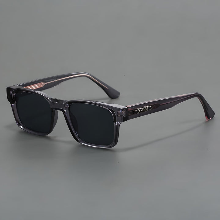 Ashcroft Men's Square Sunglasses with UV Protection and Comfort-MODAUTLET