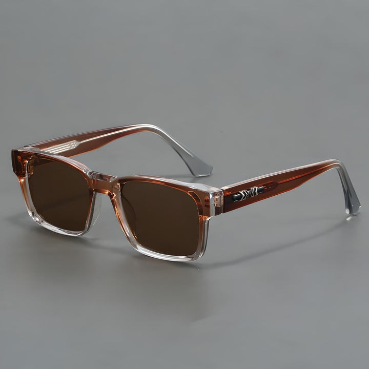 Ashcroft Men's Square Sunglasses with UV Protection and Comfort-MODAUTLET