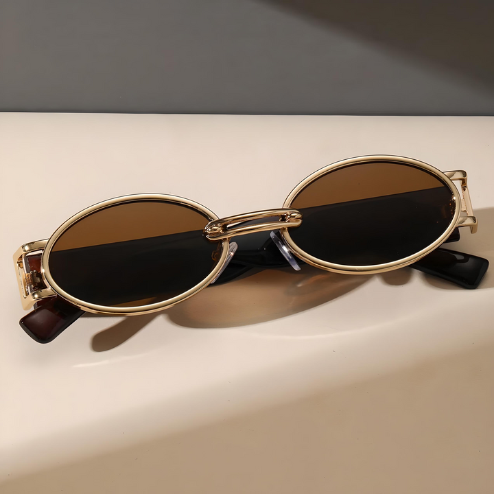 BellaView Ovals Lightweight Sunglasses with Full UV Protection-MODAUTLET