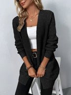 Cozy Soft Cardigan for Ultimate Comfort Black