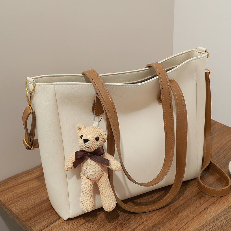 Genuine Leather Shoulder Messenger Bag-MODAUTLET