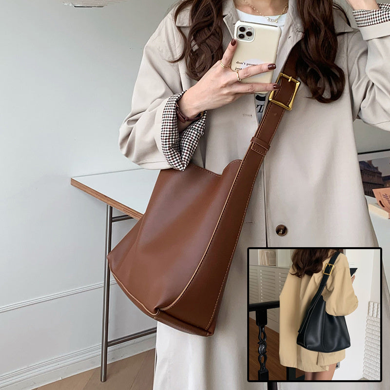 Minimalist PU Leather Bag For Women Everyday Essentials