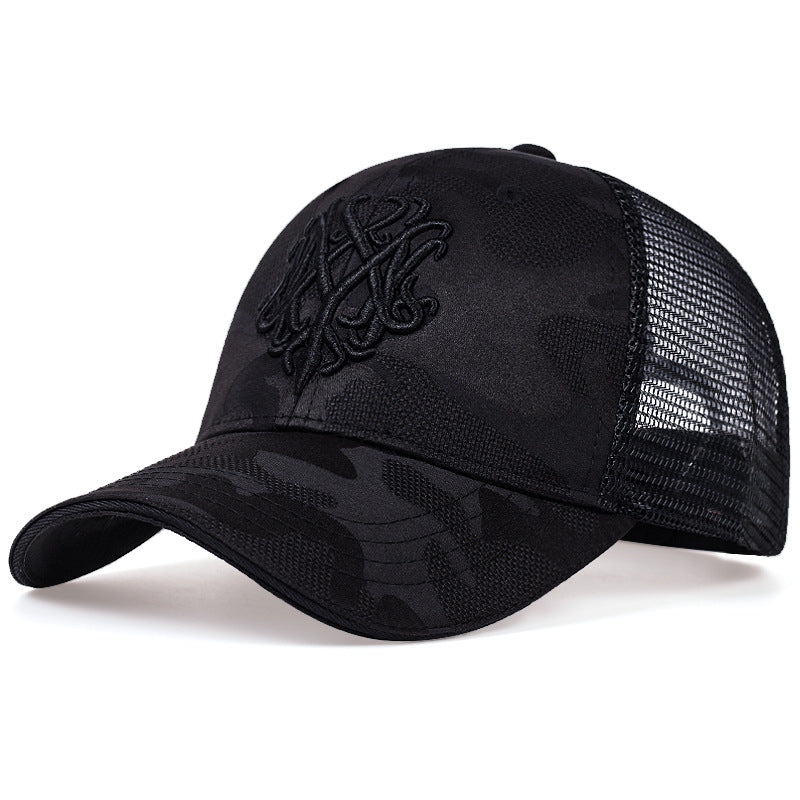 Trendy koreanske mode baseballcaps til mænd - forårs- og efterårssolhatte