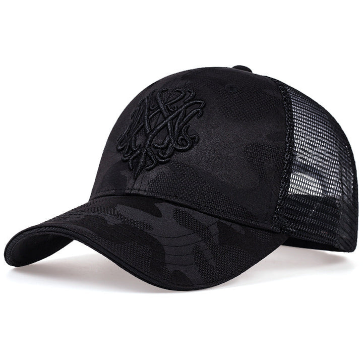 Trendy koreanske mode baseballcaps til mænd - forårs- og efterårssolhatte