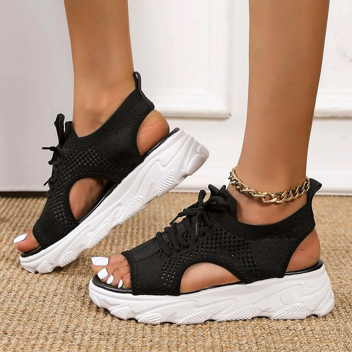 Women's Stylish Breathable Platform Sandals-MODAUTLET