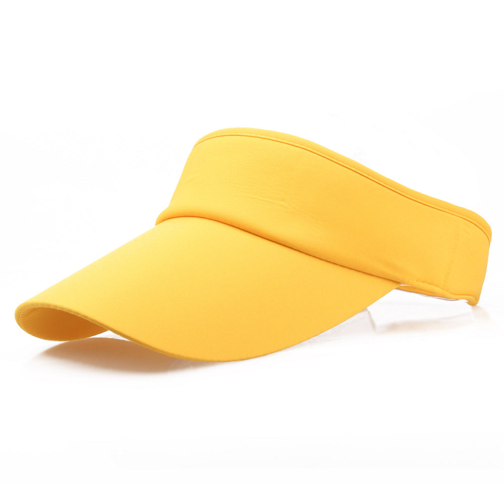 Adjustable Sun Visor Hat with Headband for Summer Beach Sports