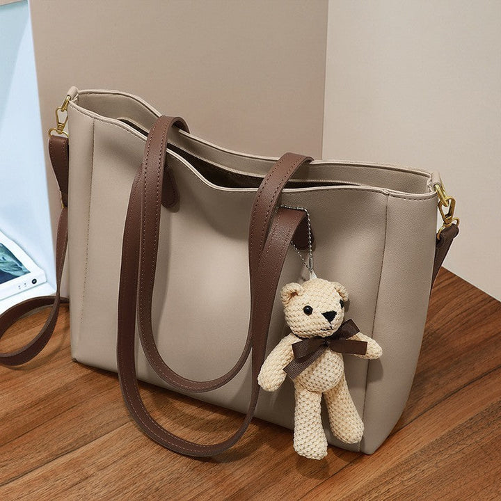 Genuine Leather Shoulder Messenger Bag-MODAUTLET