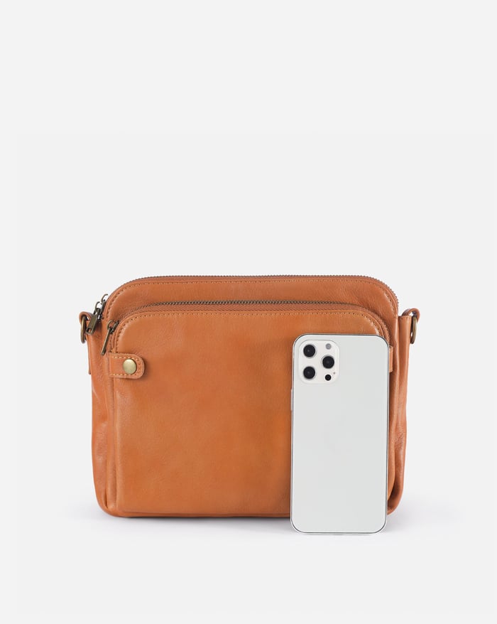 Crossbody Leather Shoulder Bags-MODAUTLET