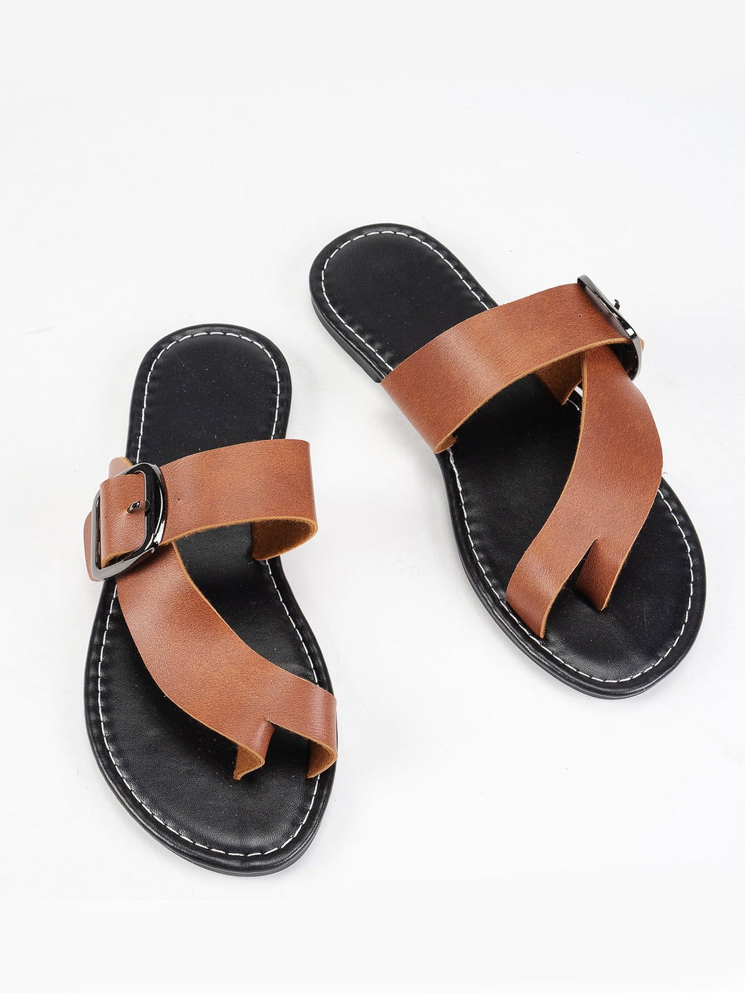 Women's Summer Buckle Toe Clip Sandals for Comfort and Style-MODAUTLET