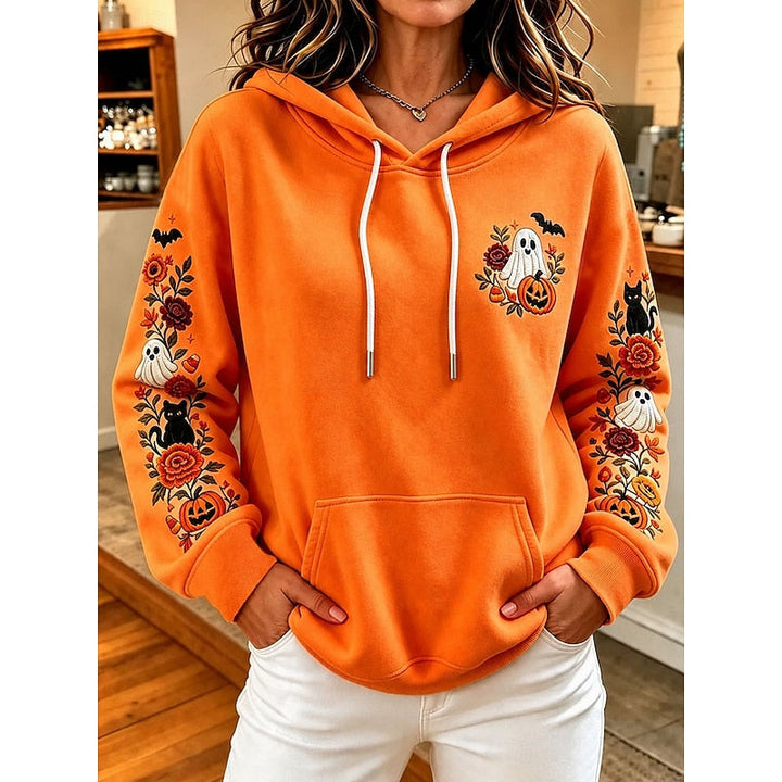 Women's Halloween Graphic Hoodie
