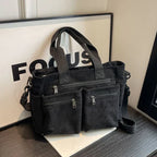 Corduroy Tote Bag Large Carryall For Everyday Style