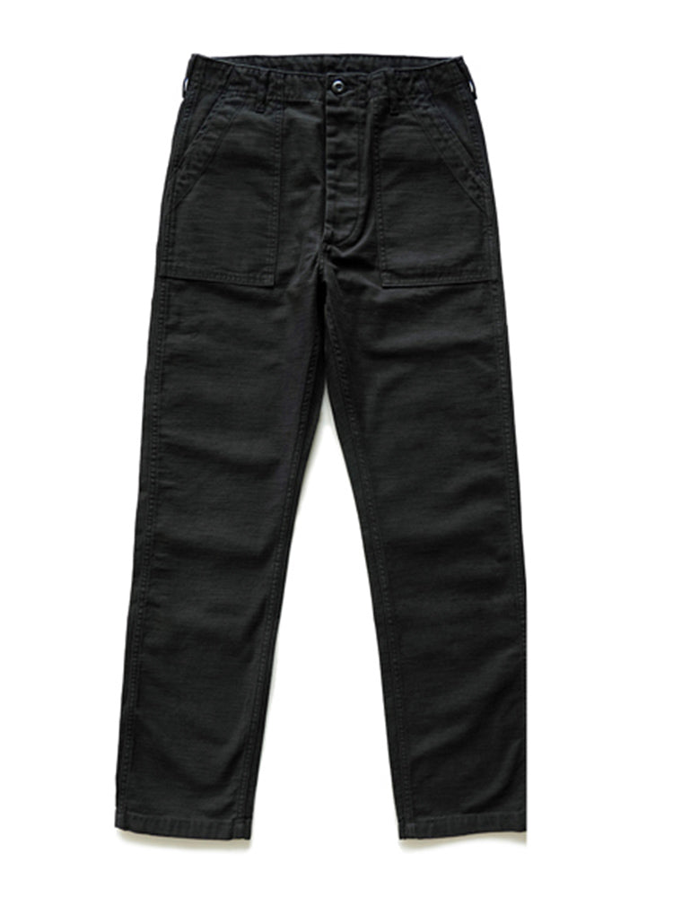 Men's Straight Casual Pants Inspired by Military Fatigue Style
