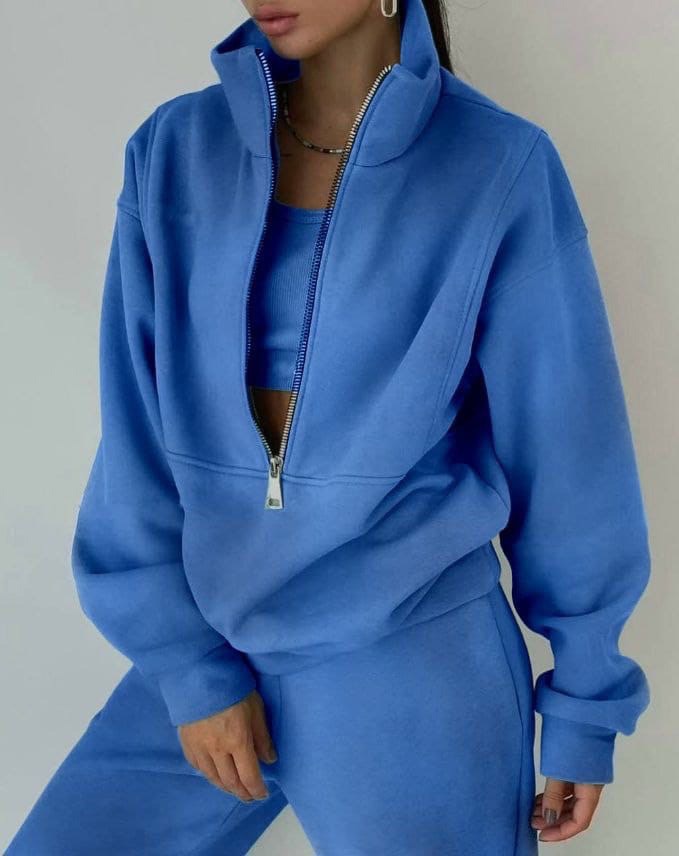 Grace | Conjunto Casual Oversized Feminino de Duas Peças