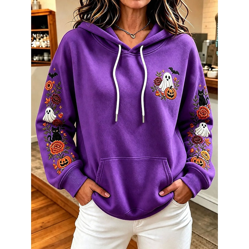 Women's Halloween Graphic Hoodie