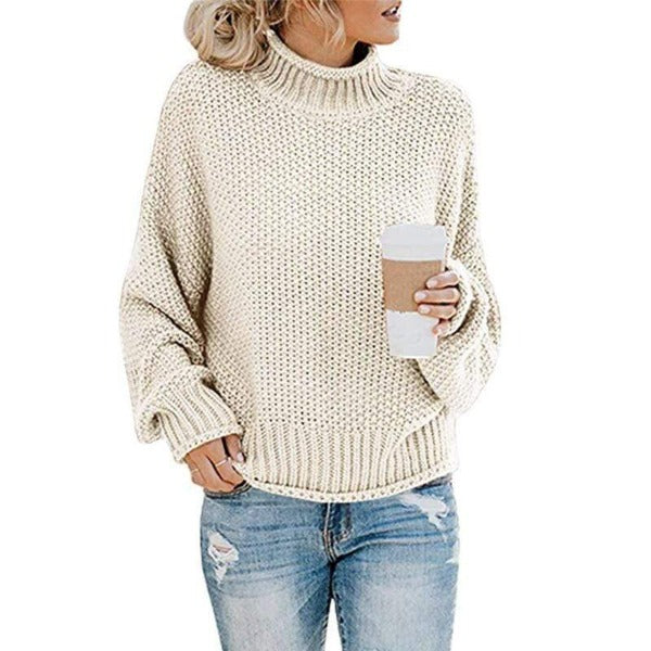 Women's Signature Ribbed Knit Sweater Off White