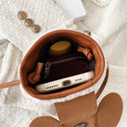 Cute Elephant Trunk Design Crossbody Shoulder Bag