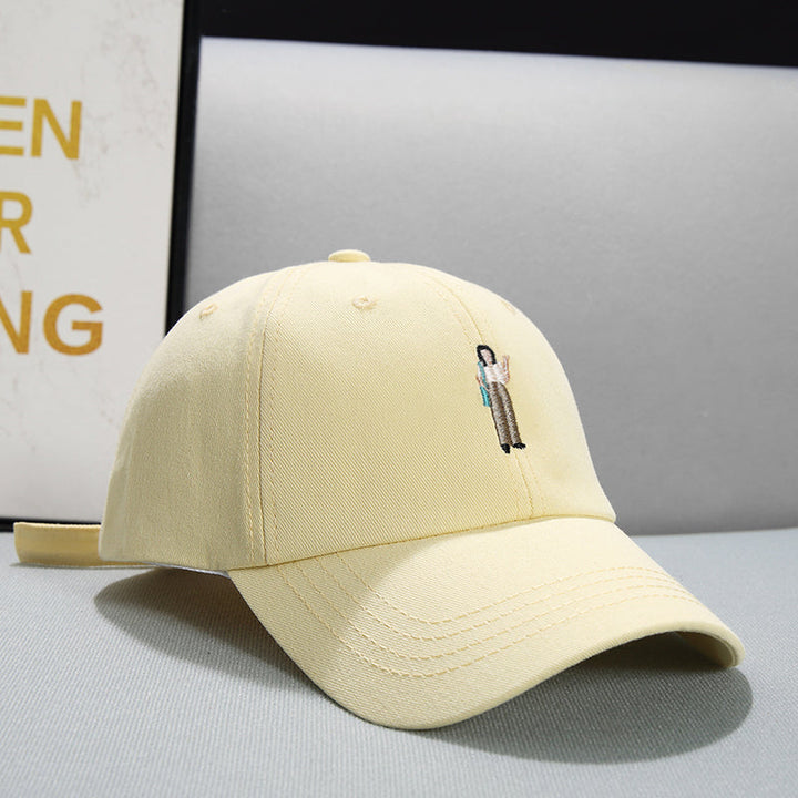Small Letters Sun Visor Baseball Cap for Face Protection