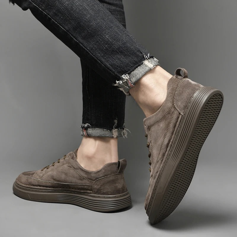 Men's Leather Navarro Shoes - Stylish and Durable Footwear-MODAUTLET