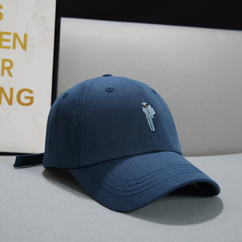 Small Letters Sun Visor Baseball Cap for Face Protection