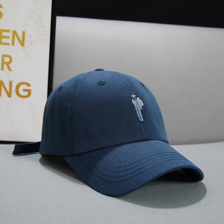 Small Letters Sun Visor Baseball Cap for Face Protection