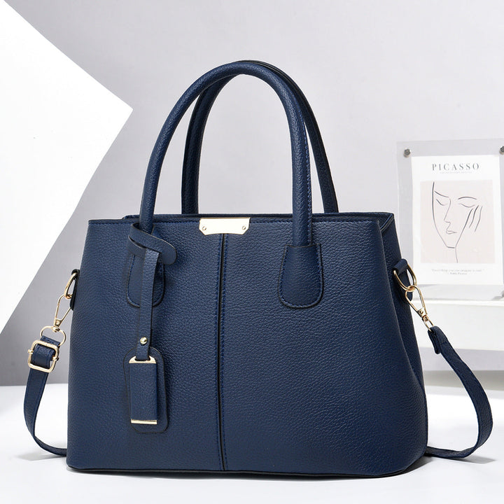 Women’s Large-Capacity PU Leather Tote & Crossbody Bag-MODAUTLET