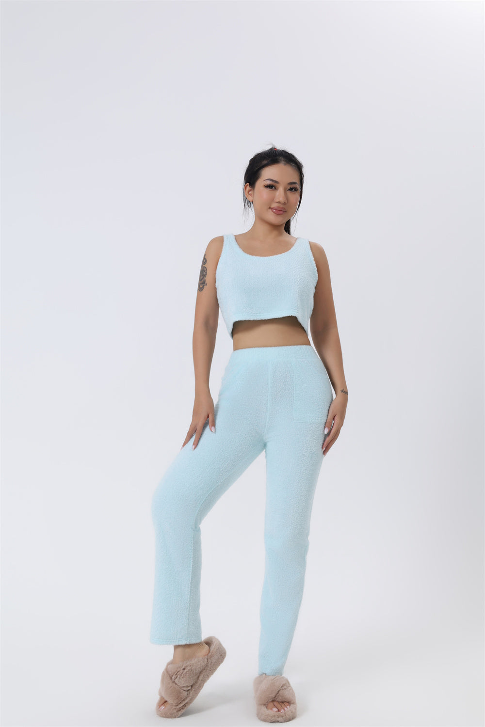 Cozy 3‑Piece Women's Lounge & Pajama Set-MODAUTLET