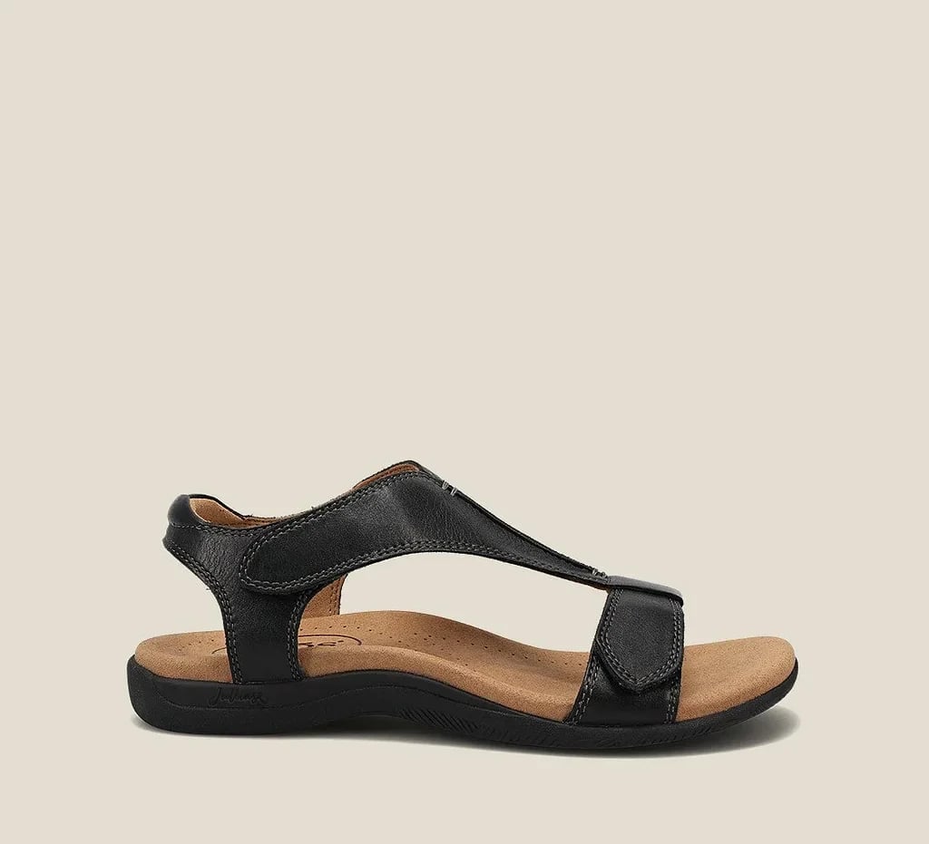 Adjustable Leather Orthopedic Sandals With Arch Support