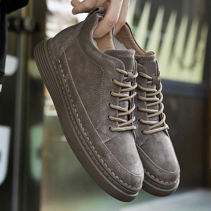 Men's Leather Navarro Shoes - Stylish and Durable Footwear-MODAUTLET