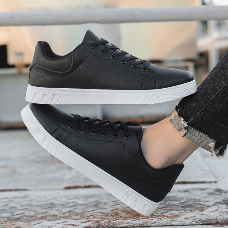Men's Casual Lace-Up Flat Shoes-MODAUTLET