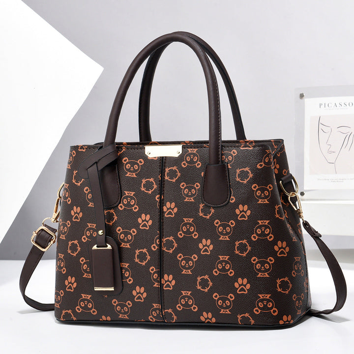 Women’s Large-Capacity PU Leather Tote & Crossbody Bag-MODAUTLET