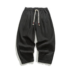 Men's Loose Fit Straight-Leg Casual Trousers