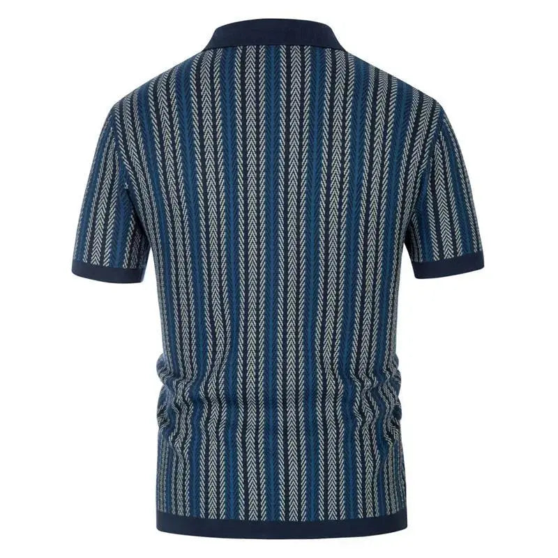 Classic Button Down Polo Shirt-MODAUTLET