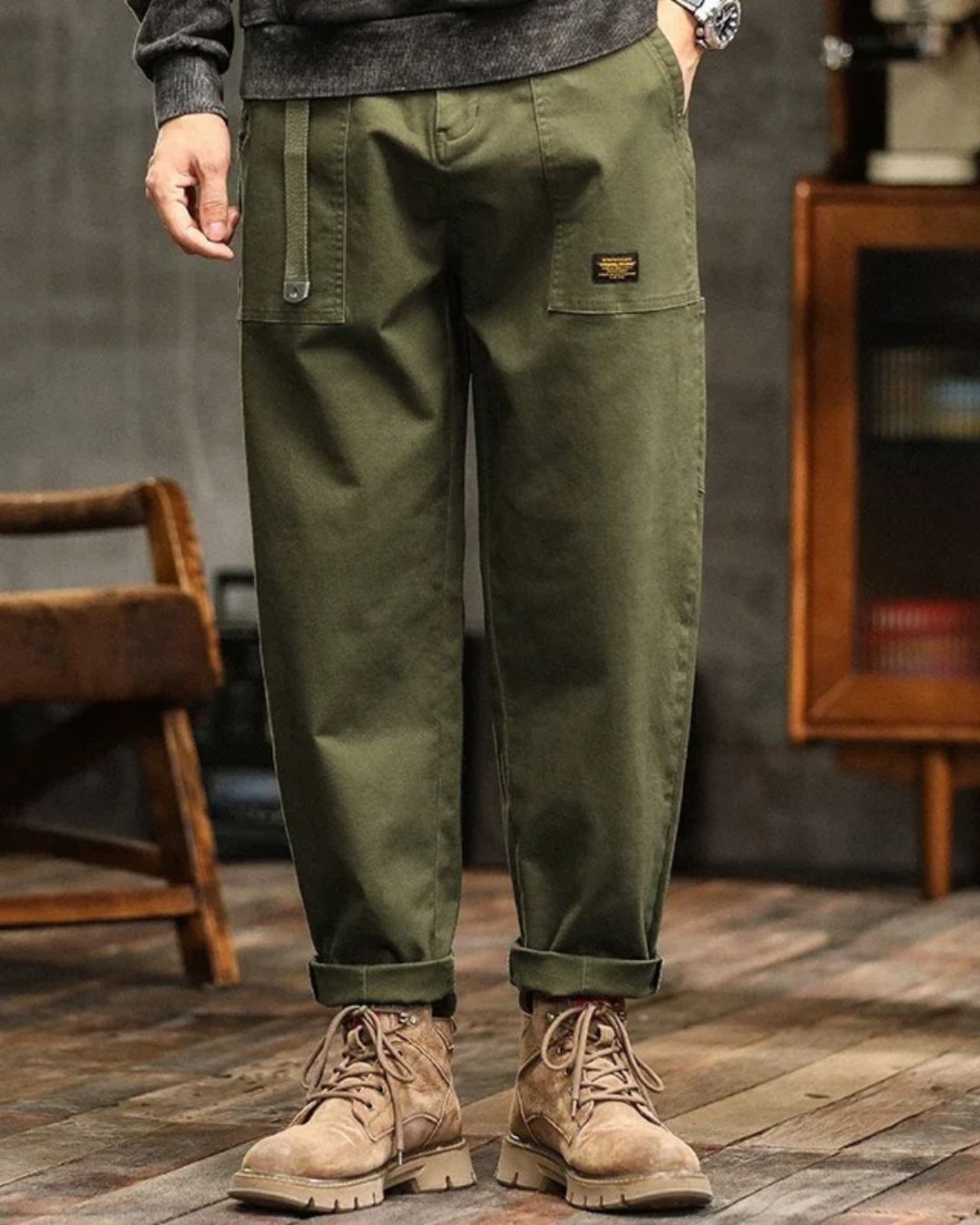 John | Herre Vintage Cargo Bukser