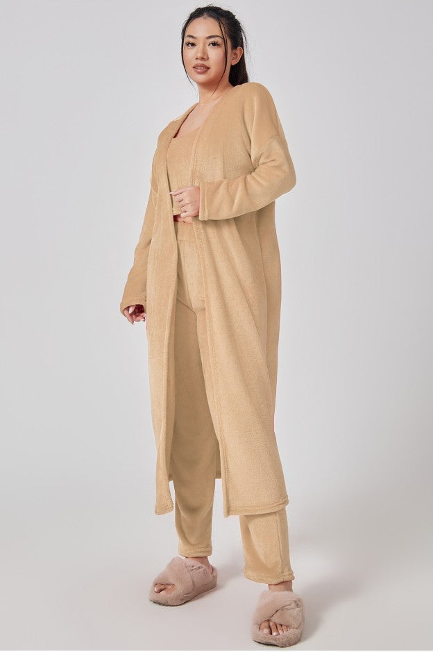 Cozy 3‑Piece Women's Lounge & Pajama Set-MODAUTLET