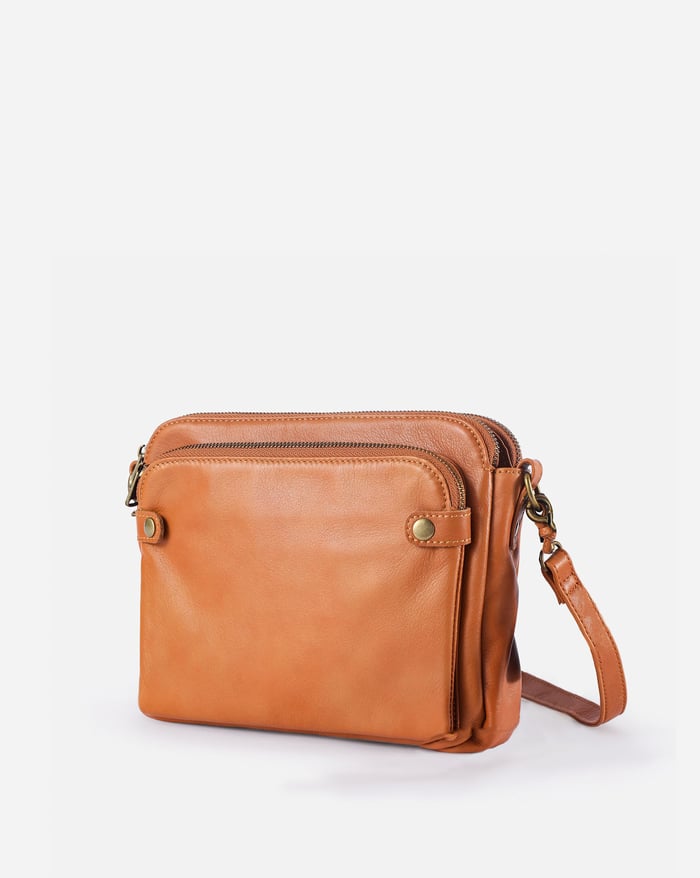 Crossbody Leather Shoulder Bags-MODAUTLET