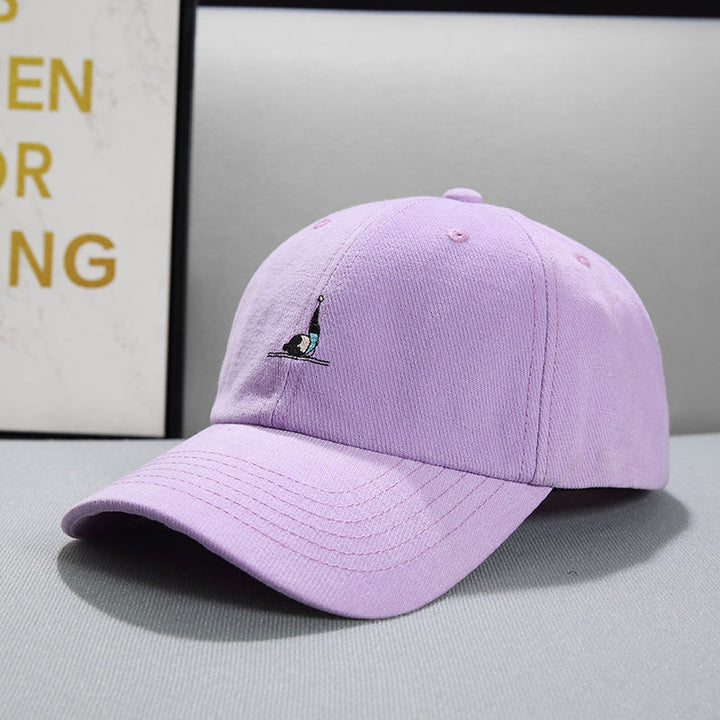 Small Letters Sun Visor Baseball Cap for Face Protection