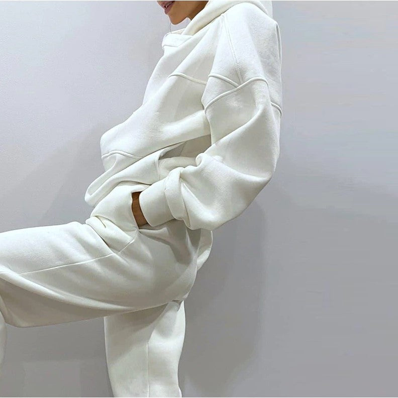Women's Stylish Two-Piece Tracksuit Set-MODAUTLET