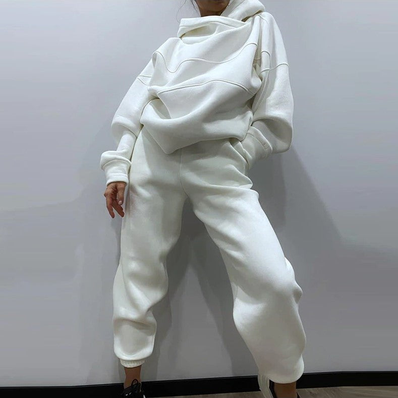 Women's Stylish Two-Piece Tracksuit Set