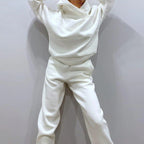 Women's Stylish Two-Piece Tracksuit Set